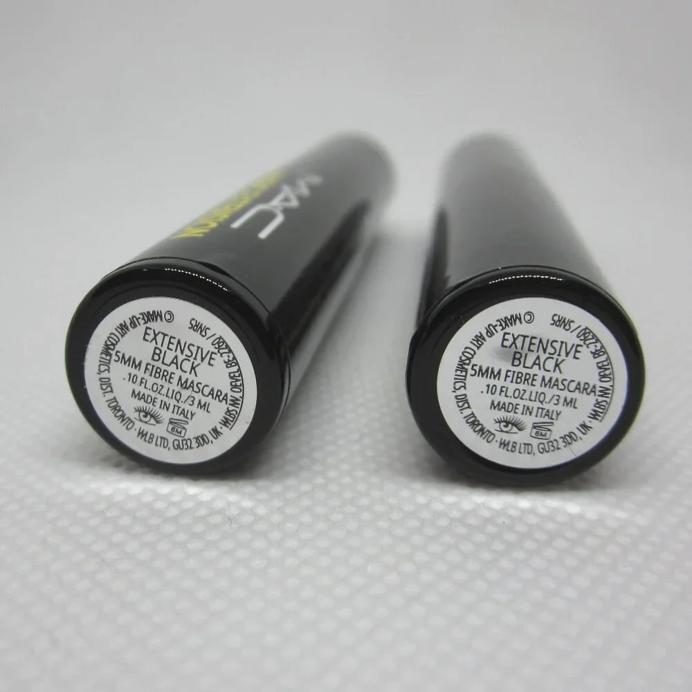 MAC Magic Extension 5MM Fibre Mascara travel mini, lot of 2